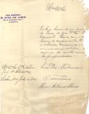 Carta de Mário Antunes Neves para António José de Almeida.