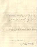 Carta de António de Sousa para António José de Almeida.