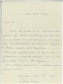 Carta de Cunha Leal para António José de Almeida.
