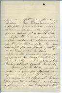 Carta de Abílio Pinto para António [José de Almeida].