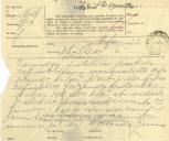 Telegrama de Machado Pereira para António José de Almeida.