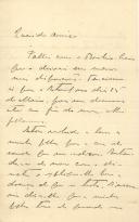 Carta de Guerra Junqueiro para [António José de Almeida].