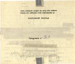 Telegrama de Fortunato Silva, Almeida Lima e Pontes Brandão, para António José de Almeida.