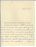 Carta de Henrique da Rocha Pinto.