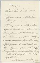 Carta de Manuel de Arriaga para António José de Almeida