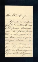 Carta de Elísio Melo para [António José de Almeida].