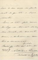 Carta de Siterama Buercar (?) para [António José de Almeida].