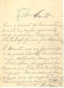 Carta de Pacheco (?) para [António José de Almeida].