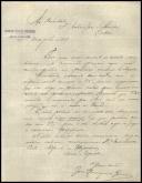 Carta de José Henrique Pereira para António José de Almeida.
