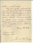 Carta de José da Silva Fonseca para António José de Almeida