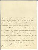 Carta incompleta de Francisco Vilaça de Fonseca.