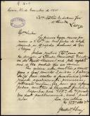Carta de J. Melo de Abreu para António José de Almeida.