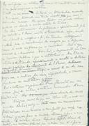 Rascunho de carta de António José de Almeida