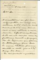Carta de Joaquim José Prado para [António José de Almeida].