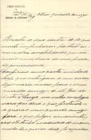 Carta de José Júlio Lapelier Berger para [António José de Almeida].