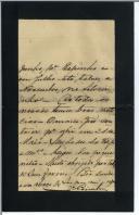 Carta de José [de Almeida] Coimbra.