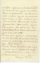Carta de Paulo de Magalhães para [António José de Almeida].