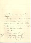 Carta de António Cerqueira Coimbra para [António José de Almeida].