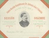 Convite para a inauguração do Centro Escolar Republicano Dr. António José de Almeida.