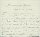 Rascunho de decreto de António José de Almeida.