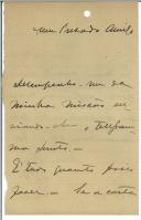 Carta [para António José de Almeida].