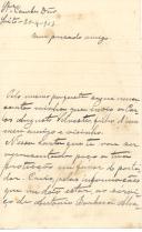 Carta de Aires Ferreira de Azevedo para [António José de Almeida].