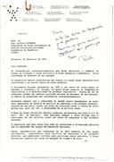 Cópia da carta de Jean Pierre Cot a António Guterres