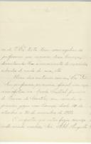 Carta de Leopoldina Augusta Gonçalves Vaz [para António José de Almeida].