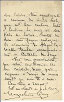 Carta de Magalhães Lima para António José de Almeida