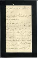 Carta de Fernando Augusto Soares de Buarcos para António José de Almeida