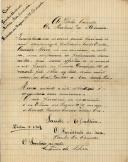 Carta do Centro Escolar Andrade Neves para António José de Almeida.