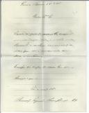 Carta de Manuel Augusto P. para António José de Almeida.