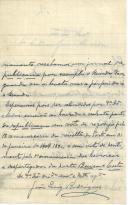 Carta de João Luís Rodrigues para António José de Almeida.