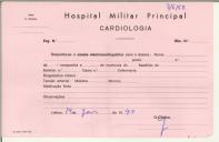 Requisição de exame médico