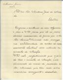 Carta de Martins Júnior para António José de Almeida