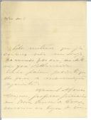 Carta de C. de Sá (?)