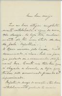 Carta de Bernardino Vidigal para [António José de Almeida]