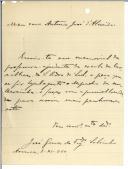 Carta de José Gomes de Figueiredo Sobrinho para António José de Almeida.