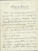 Rascunho de artigo de imprensa [de António José de Almeida].