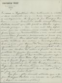Carta de Marcelino de Castro para António José de Almeida.