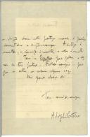 Carta de Adolfo Portela para António José de Almeida.