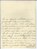 Carta de Augusto Alves Afonso para António José de Almeida
