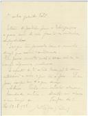 Carta de António José de Almeida para Maria Teresa de Almeida