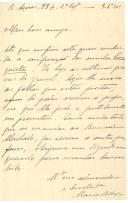 Carta de Maria Veleda para [António José de Almeida].
