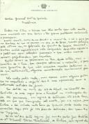 Carta de Joaquim da Silva Cunha a António de Spínola, solicitanto a que aprecie a situação de recluso na Casa de Reclusão da Trafaria