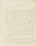 Carta de José Adriano Belo Pereira para António José de Almeida