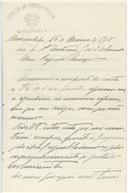 Carta de J. Oliveira e Silva para António José de Almeida