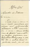 Carta de António Luís para [António José de Almeida].