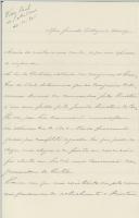 Carta de Estevão de Vasconcelos para António José de Almeida