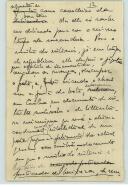 Rascunho de artigo de imprensa [de António José de Almeida].